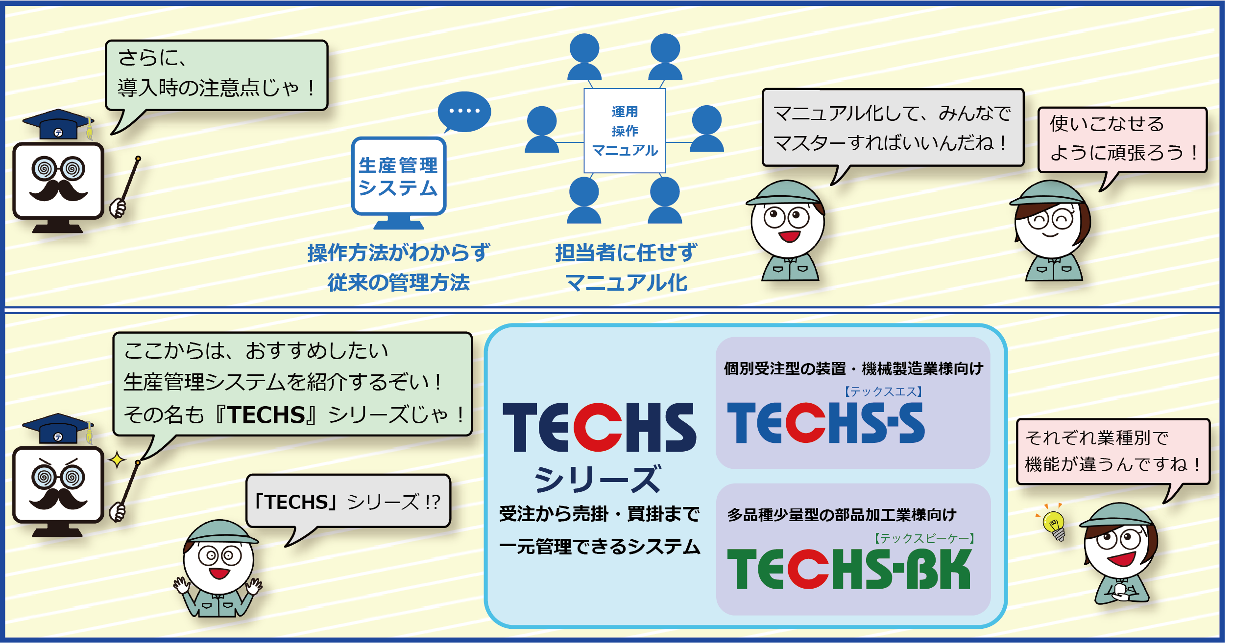 生産管理システムとは？中小製造業の方必見！導入前に知っておきたい